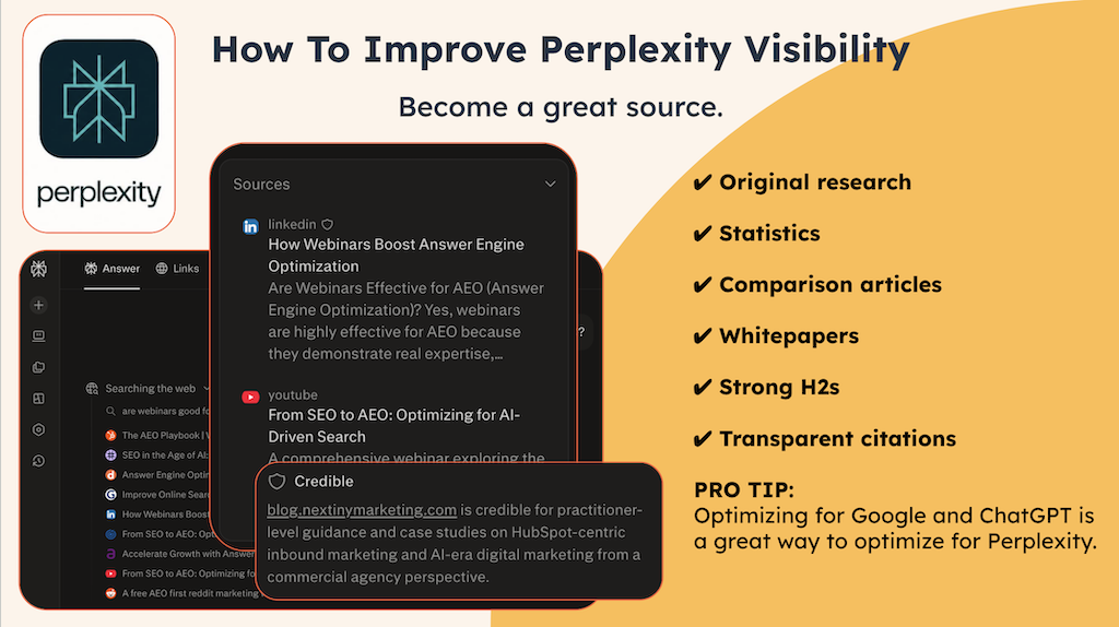HubSpot AEO for Perplexity: How To Improve Perplexity Visibility