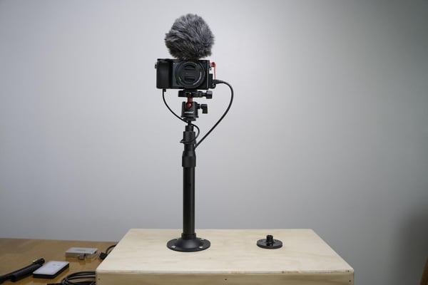 camera mounted on soapbox