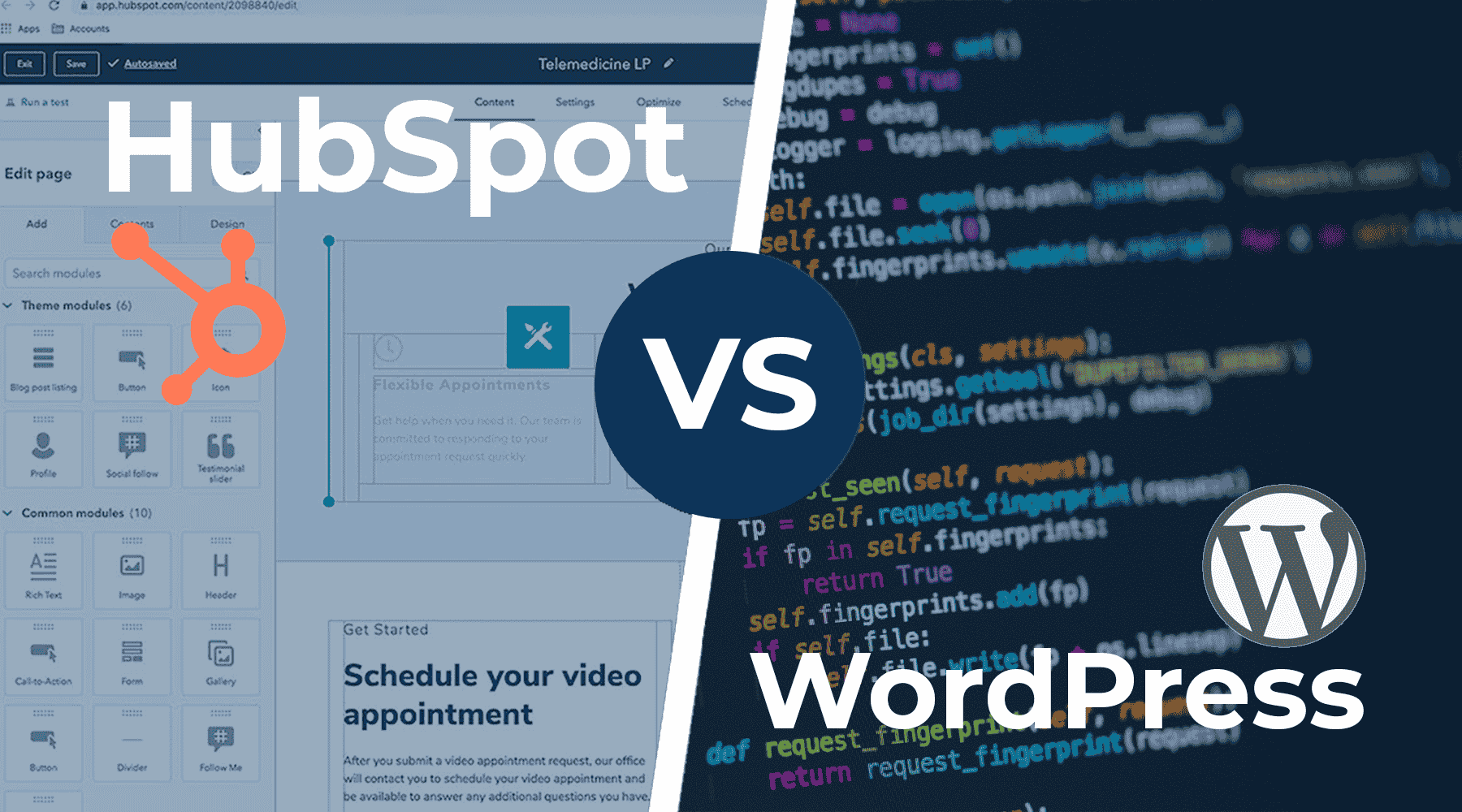 HubSpot vs WordPress Blog