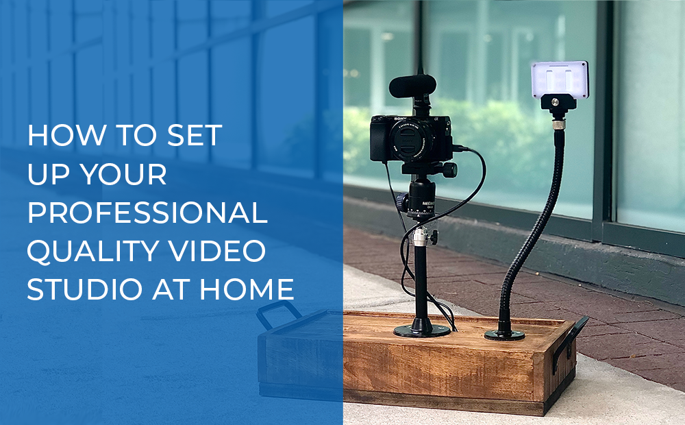 build a professional-quality video studio at home